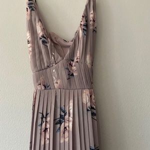 Maxi pleated dress new